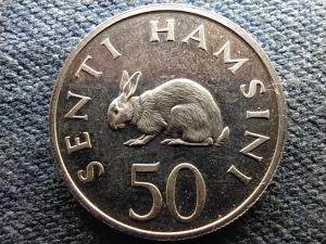 Tanzánia 50 senti 1966 PP RITKA (id73317)