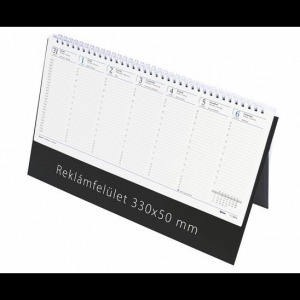 Toptimer NKT051FK asztali álló naptár fekete (18T510T-003)