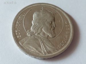 1938 ezüst Szent István 5 pengő