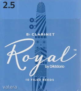 Rico Royal klarinét nád B klarinéthoz 2,5-ös
