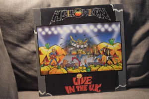 HELLOWEEN-LIVE IN THE UK (LP)