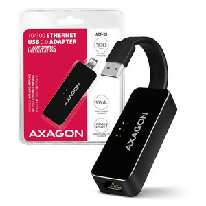 AXAGON ADE-XR 10/100 Ethernet USB2.0 Adapter ADE-XR Hálózat Hálókártya