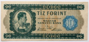 10 forint 1946 BP XF+