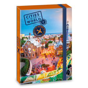 Barcelona Cities füzetbox - A4