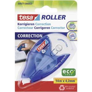 Hibajavító szalag Tesa Roller Korrect.Ecologo 14 m x 4,2 mm TESA 59971