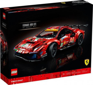 LEGO Technic 42125 - Ferrari 488 GTE AF Corse #51” Új,bontatlan