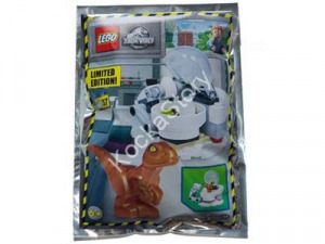 122219 LEGO(R) Jurassic World Baby raptor és a keltető foilpack