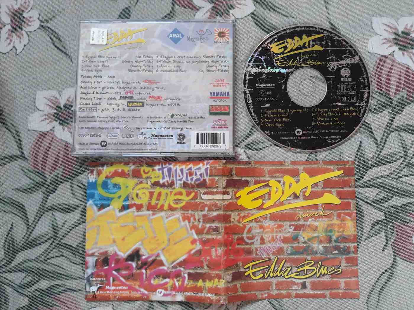 Locomotiv GT LOKSI TESZTLEMEZ PRÓBANYOMAT PRESSER OMEGA DUPLA BAKELIT 1980+ EDDA BLUES 1995.CD