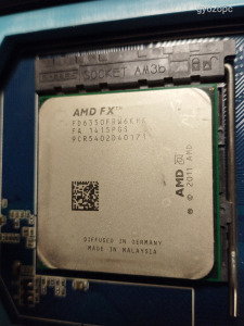 AMD FX-6350 (FD6350FRW6KHK) socket AM3+ processzor.