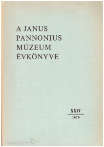A Janus Pannonius Múzeum Évkönyve 1979