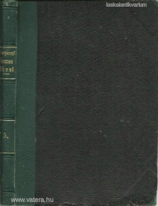 Csepreghy Ferencz Összes művei 5. kötet (1881.)