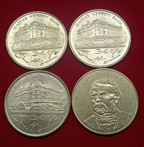 Ezüst 200 Forint,4db egyben,1993-1994, Nagyon szép állapotban