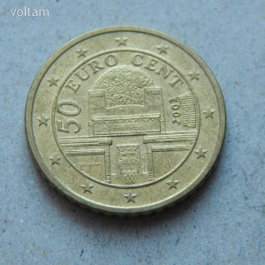 AUSZTRIA 50 EURO CENT 2002