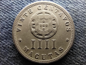 Angola Portugál Birodalom gyarmata (1910-1951) 20 centavo 4 macuta 1927 (id73231)