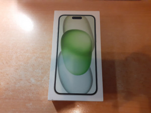 Apple iPhone 15 Plus 128GB Új Független Green 3 év Apple Garis !