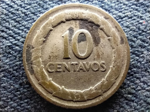 Kolumbia Köztársaság (1886- ) .500 ezüst 10 centavo 1946 B (id66273)