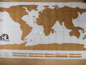 Szép érdekes világtérkép térkép