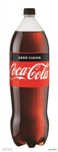 Üdítőital, szénsavas, 2,25 l, COCA COLA 'Coca Cola Zero'