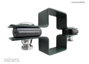 3D Zártszelvény kerítés bilincs KÖZTES 60 × 40 mm HORGANYZOTT Kód:BKH