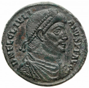II. Julianus duplamaiorina Sirmium SECURITAS REIPUS RICVIII: 106 (bronz) 8,55g EF+ Ritkaság!