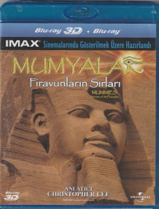 Múmiák 3D: A fáraók titkai Blu-Ray