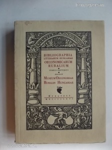 A magyar mezőgazdasági szakirodalom könyvészete (1936-1940)A magyar gazdasági szakirod. VIII. (*712)