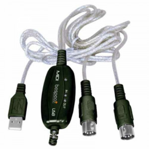 Bespeco - B-BMUSB100 USB midi kábel in-out