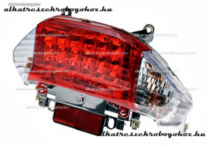 Lámpa (LED) hátsó 10-os kerekű 4 ütemű kínai robogóhoz 