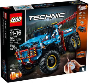 LEGO Technic 6X6 terepjáró vontató készlet 42070 - új bontatlan