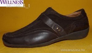 WELLNESS feder flex kényelmi bőrcipő  38