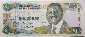 Bahama-szigetek Bahamák 1 dollár 2001 VF