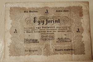 Kossuth 1 forint 1848 1 Ft-ról