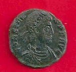 364.  (Nagy) Valentinianus  Follis RIC 16a.