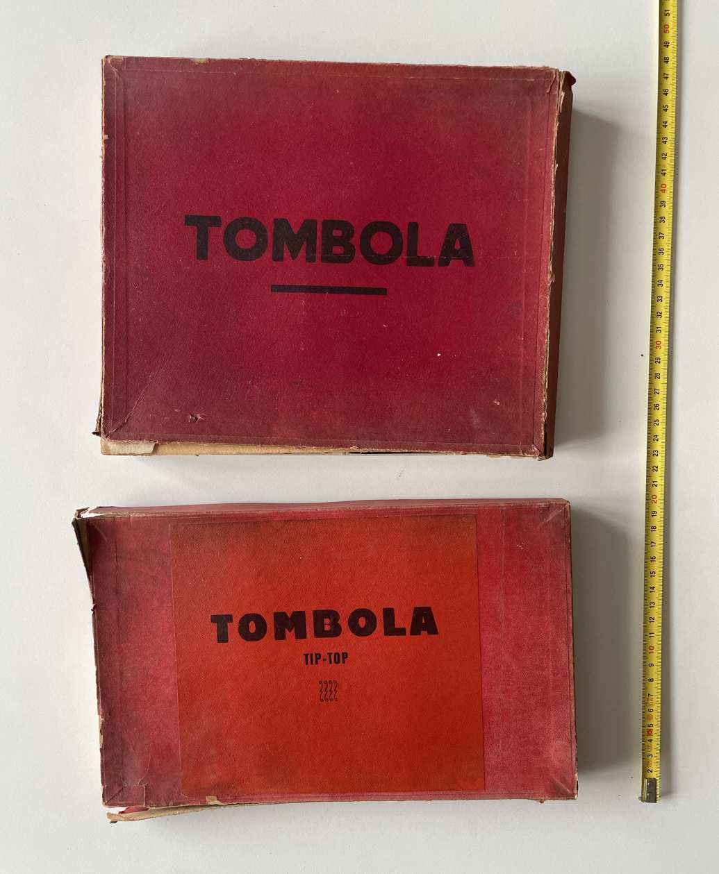 Igen régi TOMBOLA játékok - 2 doboz