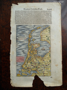 1574 S. Münster : Hollandia térképe VAT-ANK-26
