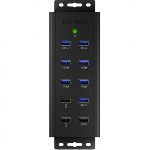 Raidsonic ICY BOX IB-HUB1703-QC3 7 portos USB3.0 hub (IB-HUB1703-QC3)