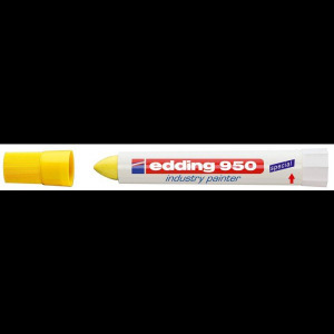 Edding 7580066001 950 jelölő marker kúpos, sárga (TED950S) (TED950S)