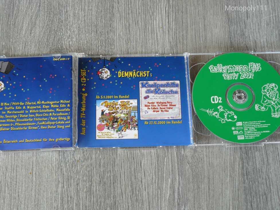Ballermann Hits Party 2001 dupla CD