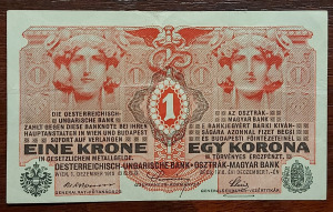 1916 évi egy koronás bankjegyek