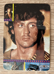 Rambo I. Kártyanaptár (1986) - Sylvester Stallone