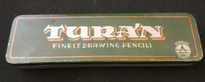 Turán ceruzatartó doboz - kiváló állapotban