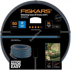 Fiskars Locsolótömlő, 13mm (1/2) 50m Q4 1027106