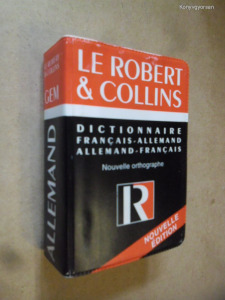 Le Robert & Collins: Dictionnaire Francais-Allemand; Allemand - Francais / német-francia  (*39)