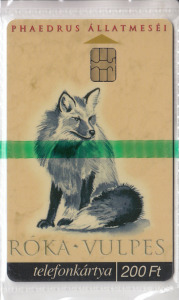 Phaedrus állatmeséi - RÓKA, kispéldányszámú, csomagolt telefonkártya (RITKA!)