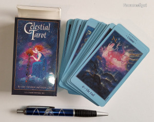 Celestial Tarot kártya - Mennyei Tarot - 78 lapos, angol nyelvű, újszerű