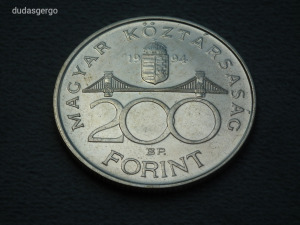 1994 ezüst 200 Forint