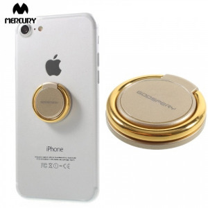 Mercury RING telefontartó gyűrű (fém, ragasztható, telefon tartó, kitámasztó, 360°-ban forgatható...