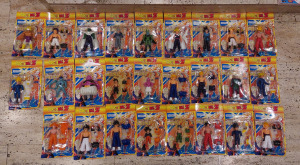 Régi Dragon Ball Z Shondoku 26 db-os bontatlan figura gyűjtemény