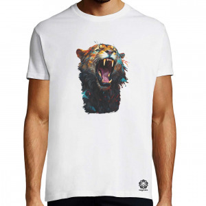 Üvöltő oroszlán v2 póló