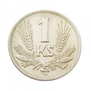 Szlovákia, 1 koruna 1944 EF+